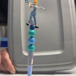 Colorful Stacking Toy with Figurine